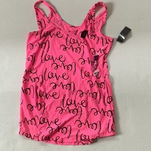 No boundaries tank top pink size XXL
